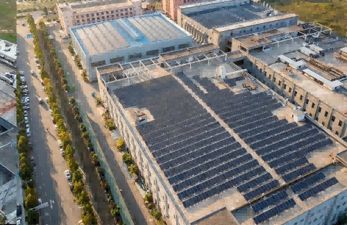 4MW Commercial Rooftop Solar Power Station – Jiujiang, China